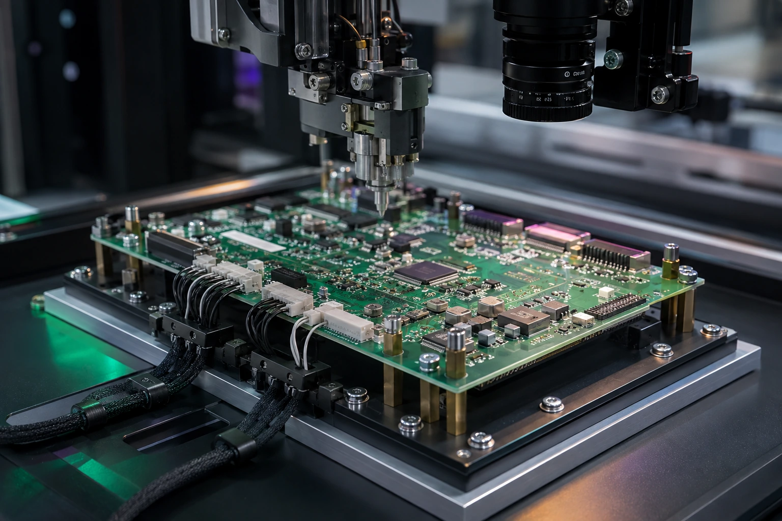 Electronics production environment