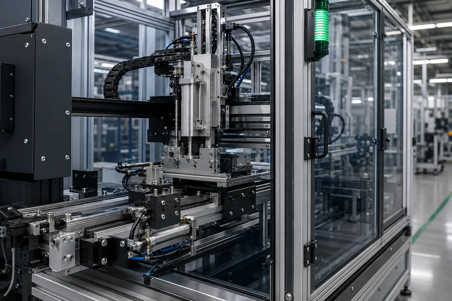 Industrial equipment production environment